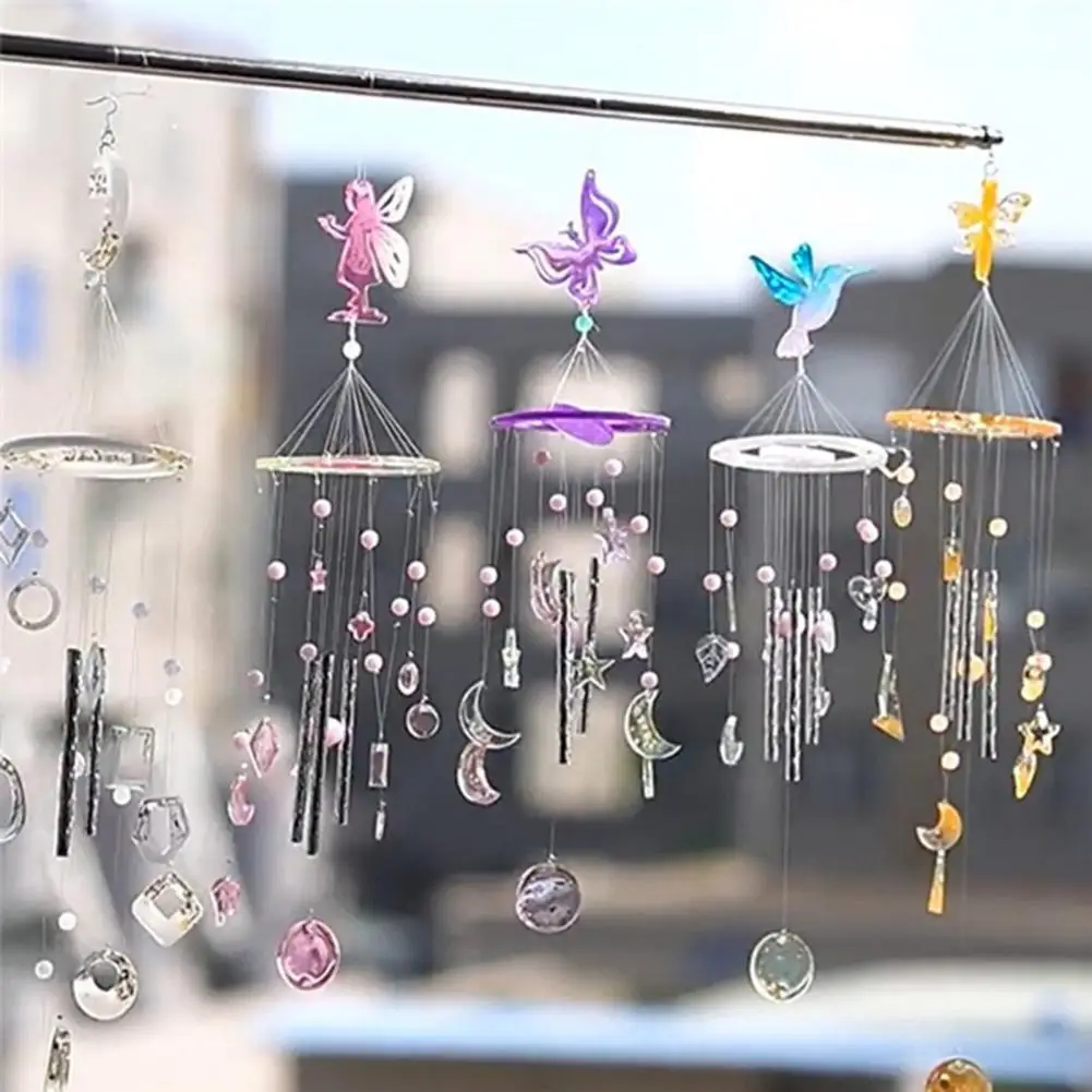 1 Set Resin Craft Mold Wind Bell Making Easy to Release Adorable Wind Chime Material Mold Kit for Home Decor
1 Set Resin Craft Mold Wind Bell Making Easy to Release Adorable Wind Chime Material Mold Kit for Home Decor