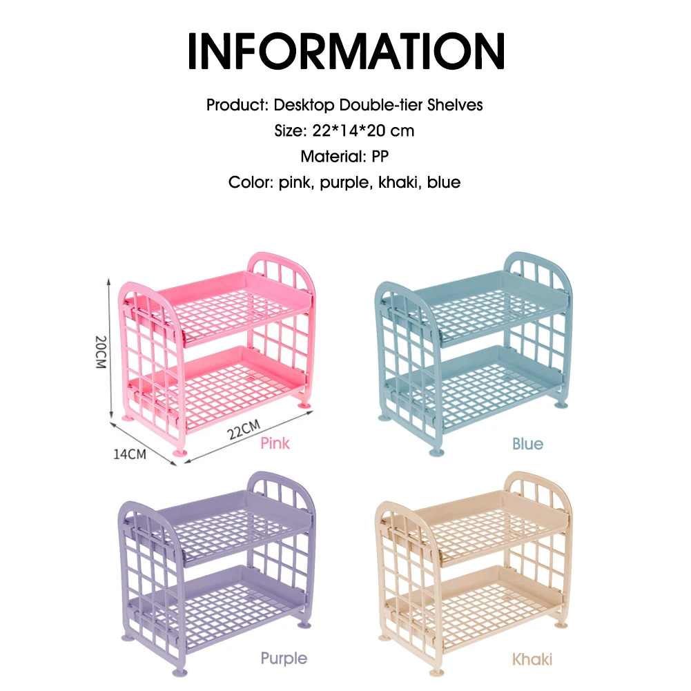 Desktop Double-layer Folding Storage Rack Foldable Dormitory Storage Artifact Free Installation Desk Sundries Rack Organizer
Desktop Double-layer Folding Storage Rack Foldable Dormitory Storage Artifact Free Installation Desk Sundries Rack Organizer