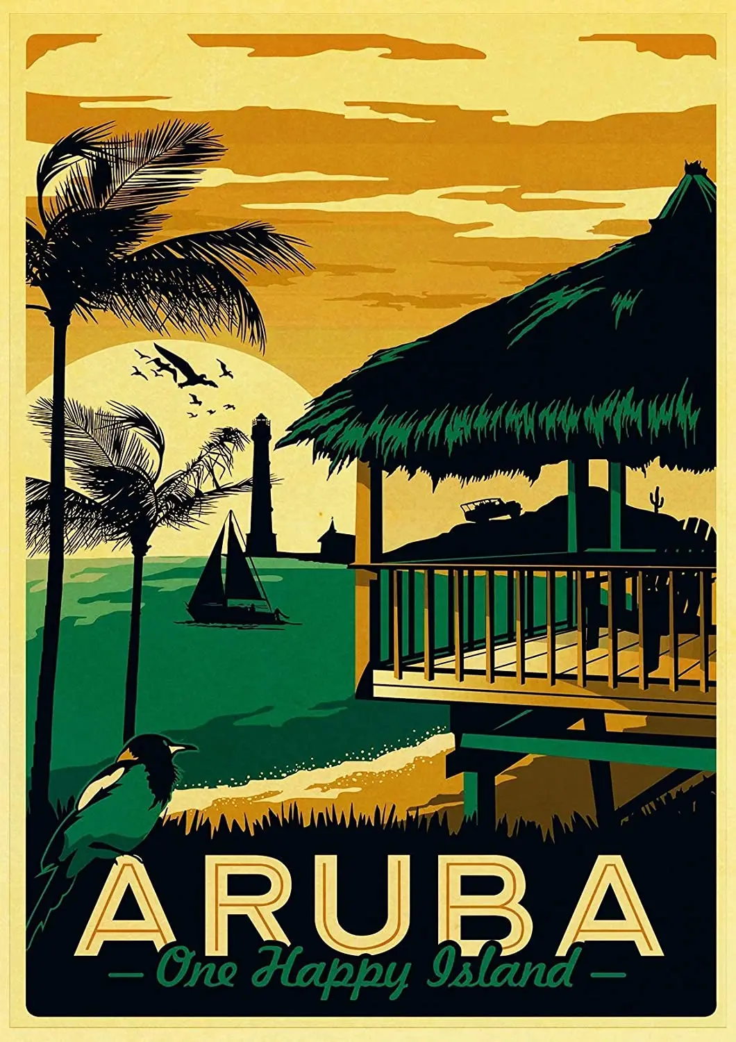 Металлический знак Aruba One Happy Island, винтажный жестяной знак для дома, бара, кухни, ресторана, настенный декоративный знак, табличка 16x12 дюймов
Металлический знак Aruba One Happy Island, винтажный жестяной знак для дома, бара, кухни, ресторана, настенный декоративный знак, табличка 16x12 дюймов