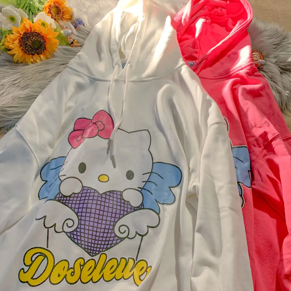 Japanese Fashion Cartoon Cat Kawaii Girl Graphic Hoodies Long Sleeve Tops 2021 Autumn New Korean Fashion Streetwear Sweatshirts
Japanese Fashion Cartoon Cat Kawaii Girl Graphic Hoodies Long Sleeve Tops 2021 Autumn New Korean Fashion Streetwear Sweatshirts