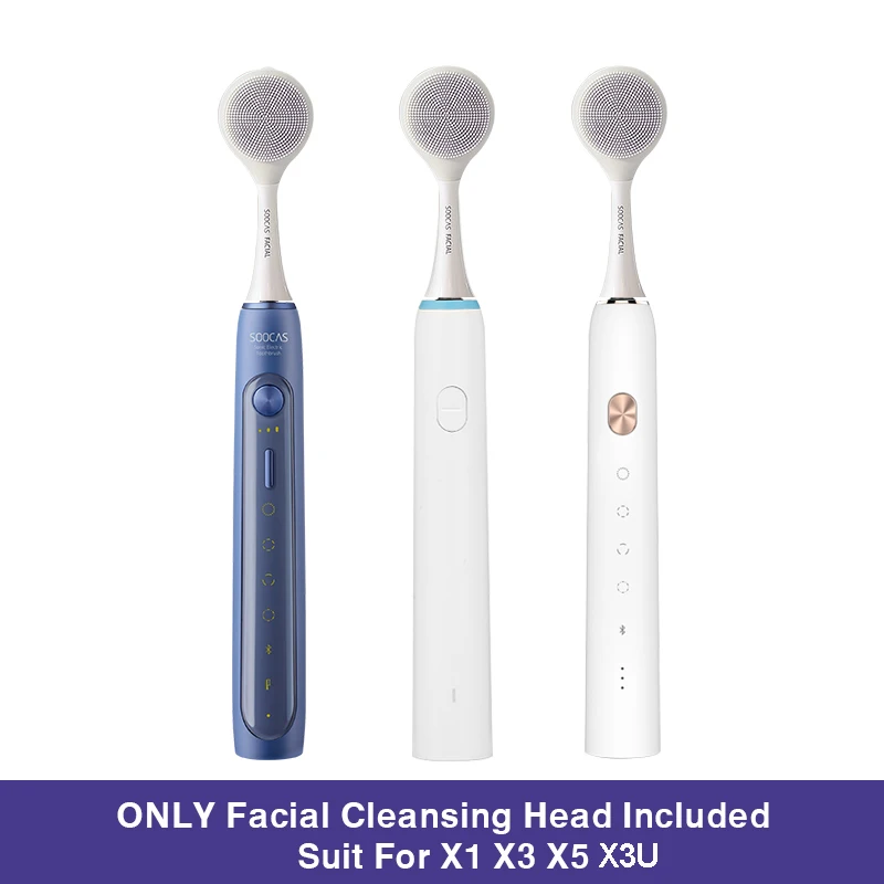 SOOCAS Facial Cleansing Brush Head Original SOOCAS X1 V1 V2 X3 X3U X5 Sonic Electric Toothbrush SOOCARE Electric Massage Brush
SOOCAS Facial Cleansing Brush Head Original SOOCAS X1 V1 V2 X3 X3U X5 Sonic Electric Toothbrush SOOCARE Electric Massage Brush