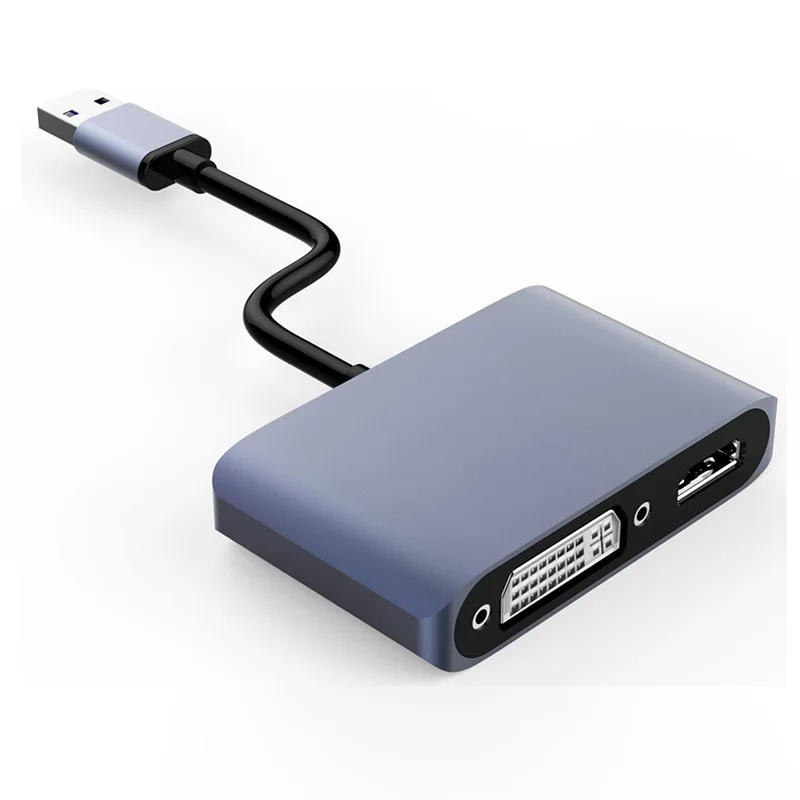 USB 3.0 to HDMI Converter External DVI for Notebook Computer host Audio and Video Display USB 3.0 Cable 
USB 3.0 to HDMI Converter External DVI for Notebook Computer host Audio and Video Display USB 3.0 Cable