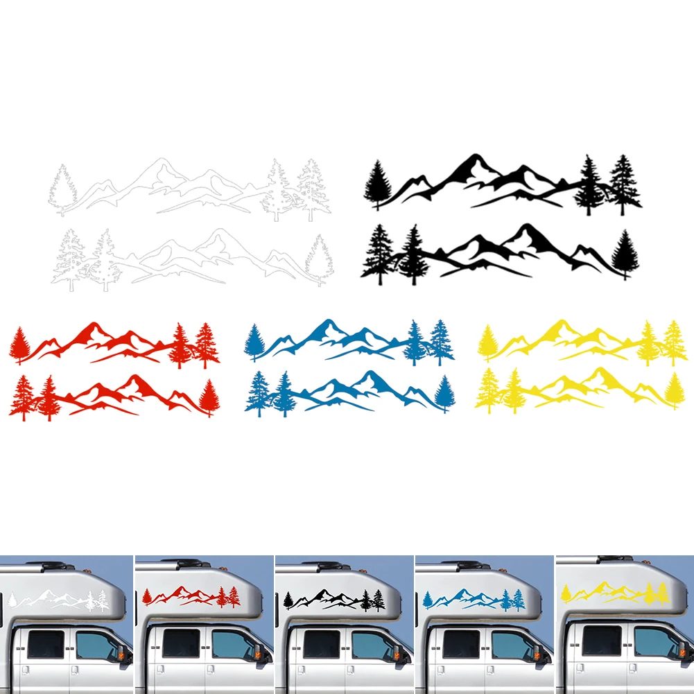2* Car Sticker Mountain Decal Tree Forest Vinyl Graphic Kit For Camper RV Trailer
2* Car Sticker Mountain Decal Tree Forest Vinyl Graphic Kit For Camper RV Trailer