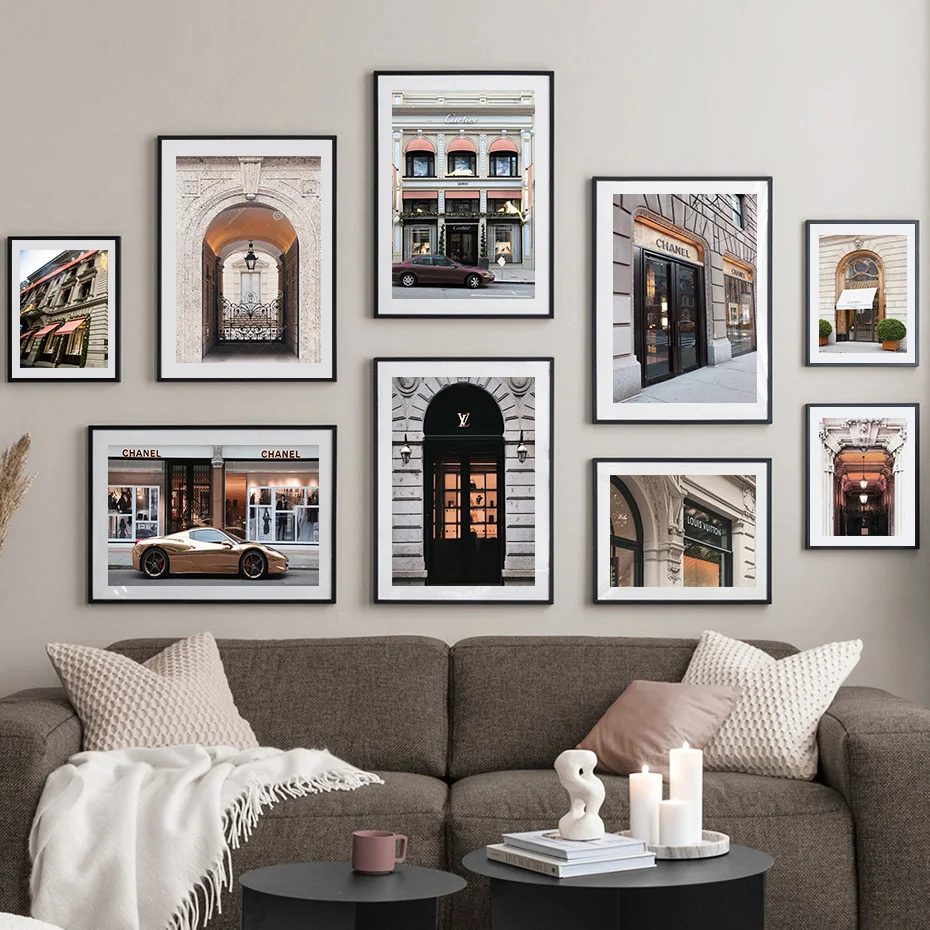 Fashion Paris Building Shop Window Posters Canvas Painting Wall Art Print Pictures for Living Room Modern Interior Home Decor
Fashion Paris Building Shop Window Posters Canvas Painting Wall Art Print Pictures for Living Room Modern Interior Home Decor