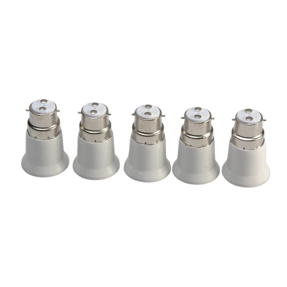 Adapter Anti-burning Led Light Bulb Converter Base Lamp Holder Screw Durable B22 To E27 Socket
Adapter Anti-burning Led Light Bulb Converter Base Lamp Holder Screw Durable B22 To E27 Socket
