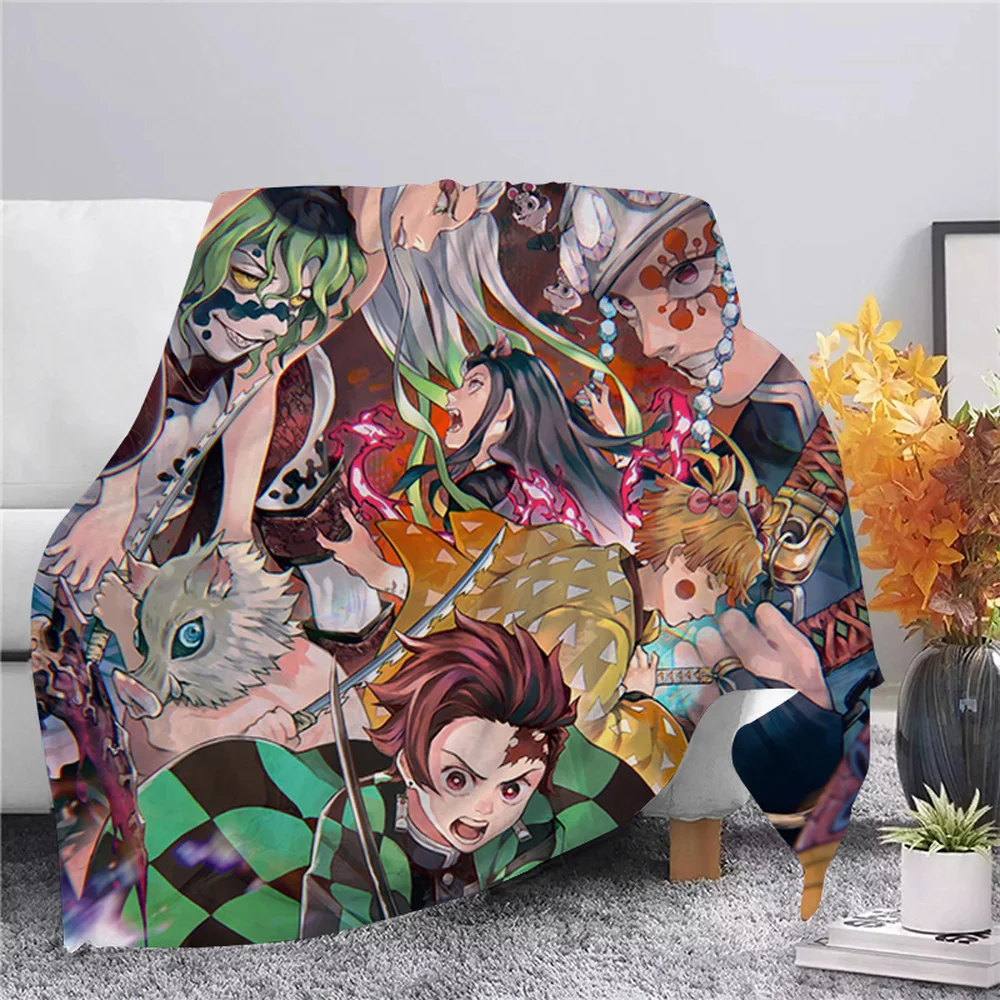 CLOOCL Anime Demon Slayer Kimetsu No Yaiba Season 2 Flannel Blanket Print Blanket Bedspread Sofa Bedding Hiking Picnic Quilts
CLOOCL Anime Demon Slayer Kimetsu No Yaiba Season 2 Flannel Blanket Print Blanket Bedspread Sofa Bedding Hiking Picnic Quilts