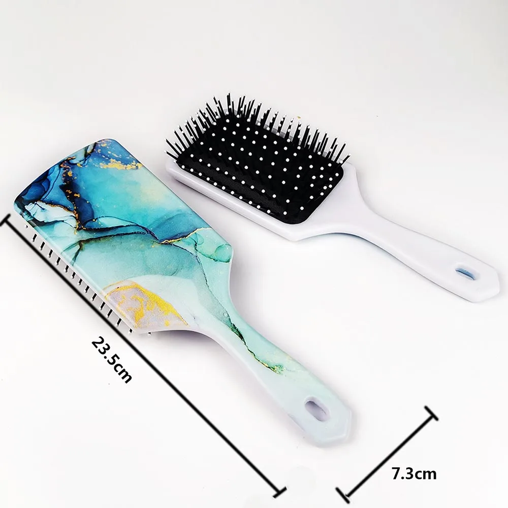 Marble Pattern Hair Comb Women Girls Hair Massage Brush For Salon Hairdressing Straight Curly Styling Styling Tool
Marble Pattern Hair Comb Women Girls Hair Massage Brush For Salon Hairdressing Straight Curly Styling Styling Tool