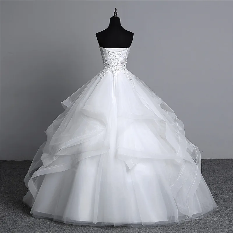 Women's wedding dress lace embroidery strapless plus size bridal Muslim wedding gown with tran
Women's wedding dress lace embroidery strapless plus size bridal Muslim wedding gown with tran