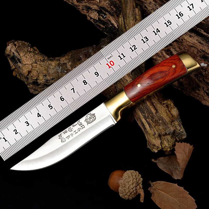 Mongolian Beef Knife Mini Knife Table Knife Household Table EDC Tool Mutton Knife Wooden Handle High Quality Hunting Knife
Mongolian Beef Knife Mini Knife Table Knife Household Table EDC Tool Mutton Knife Wooden Handle High Quality Hunting Knife
