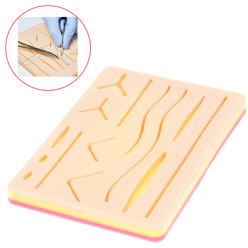 Silicone Simulation Skin Pad Training Surgical Multi Wound For Surgeon Medical Practice Training Module
Silicone Simulation Skin Pad Training Surgical Multi Wound For Surgeon Medical Practice Training Module