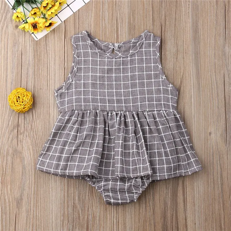 0-18M Summer Fashion Plaid Newborn Toddler Baby Girl Boy Sleeveless Romper Jumpsuit Outfits Clothes Clothing
0-18M Summer Fashion Plaid Newborn Toddler Baby Girl Boy Sleeveless Romper Jumpsuit Outfits Clothes Clothing