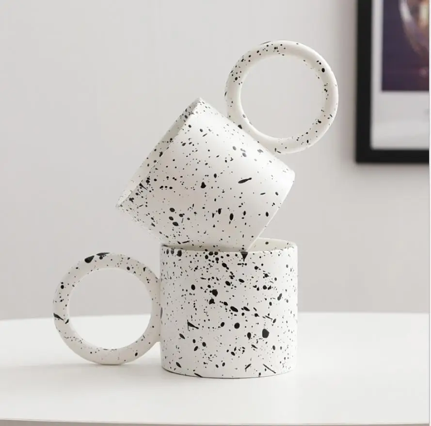 ins retro cup simple design splash ink art ceramic cup big ear water cup breakfast cup simple coffee cup
ins retro cup simple design splash ink art ceramic cup big ear water cup breakfast cup simple coffee cup
