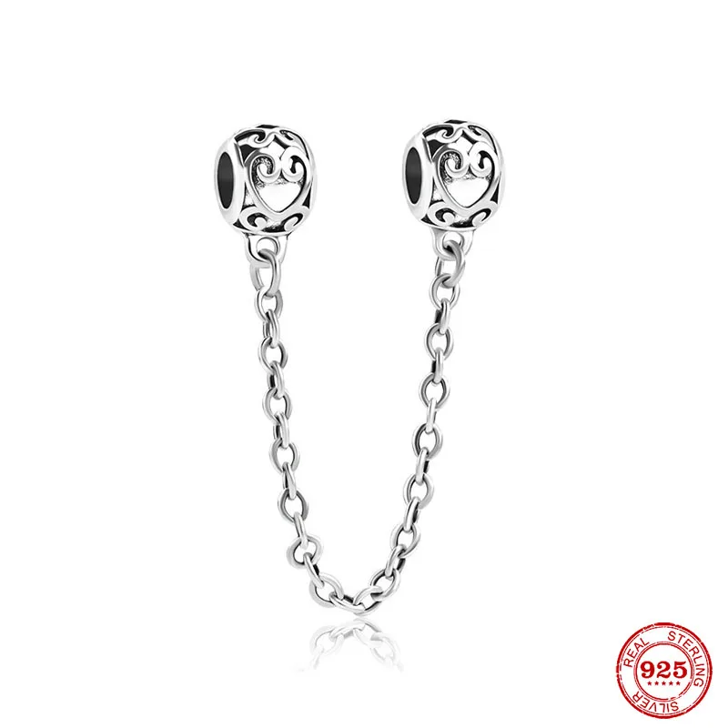 Silver 925 Sparkling Clear Sparkle Flower Safety Chain Charm Bead Fit Original Bracelet Pendant DIY Jewelry For Women
Silver 925 Sparkling Clear Sparkle Flower Safety Chain Charm Bead Fit Original Bracelet Pendant DIY Jewelry For Women