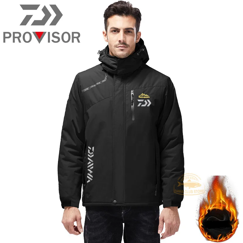 2020 DAIWA Fishing Clothes Men's Winter Warm Jacket Outdoor Rock Climbing Ski Waterproof Fishing Jacket Fleece Fishing Jacket
2020 DAIWA Fishing Clothes Men's Winter Warm Jacket Outdoor Rock Climbing Ski Waterproof Fishing Jacket Fleece Fishing Jacket