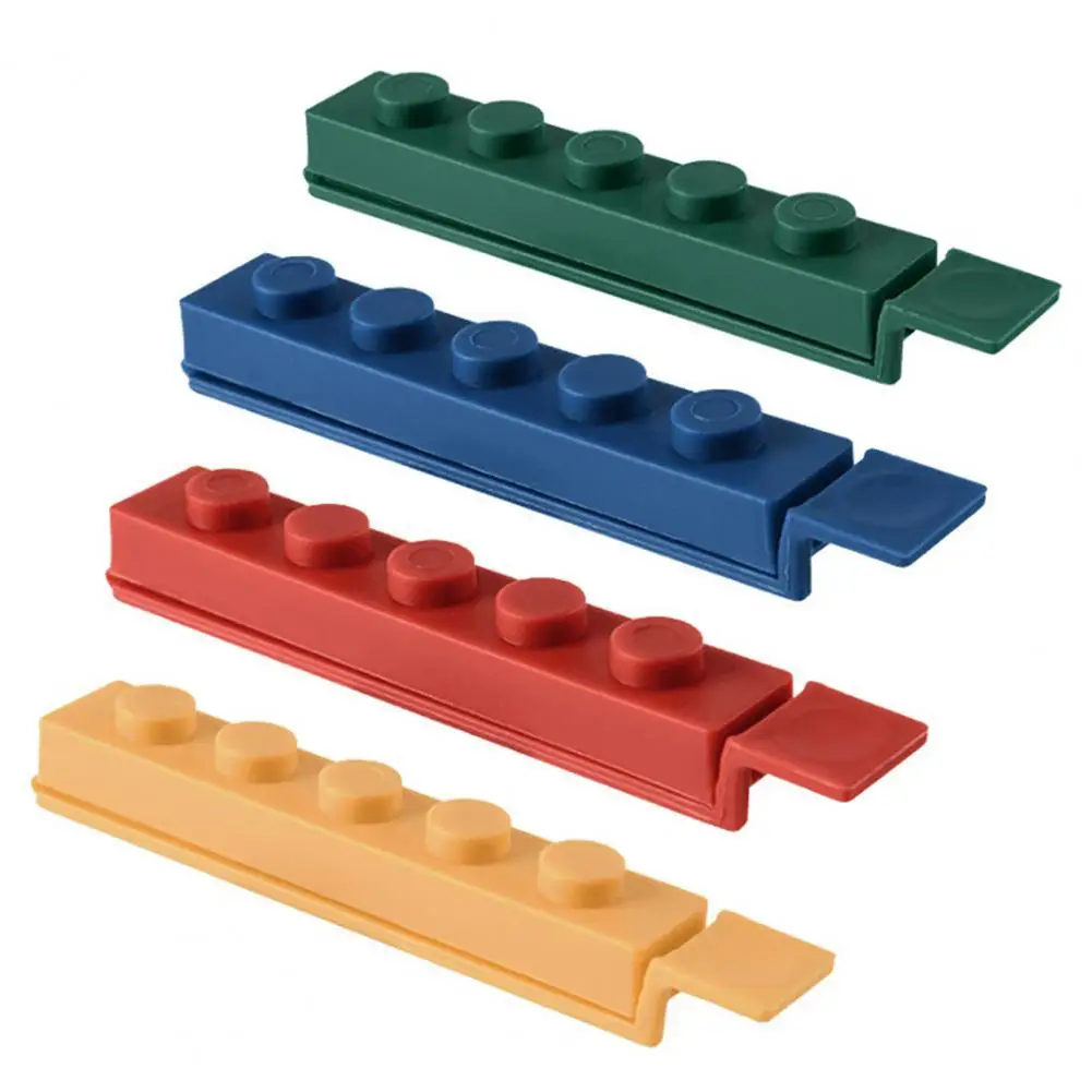 60%HOT4Pcs Sealing Clip Practical Multi Purpose Multicolor Building Block Food Bag Closure Sealer Clamp for Kitchen
60%HOT4Pcs Sealing Clip Practical Multi Purpose Multicolor Building Block Food Bag Closure Sealer Clamp for Kitchen