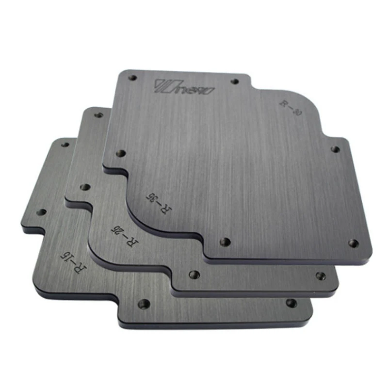 New 1Set R Round Corner Radius Jig Router Templates Bakelite Plate Engraving Machine
New 1Set R Round Corner Radius Jig Router Templates Bakelite Plate Engraving Machine