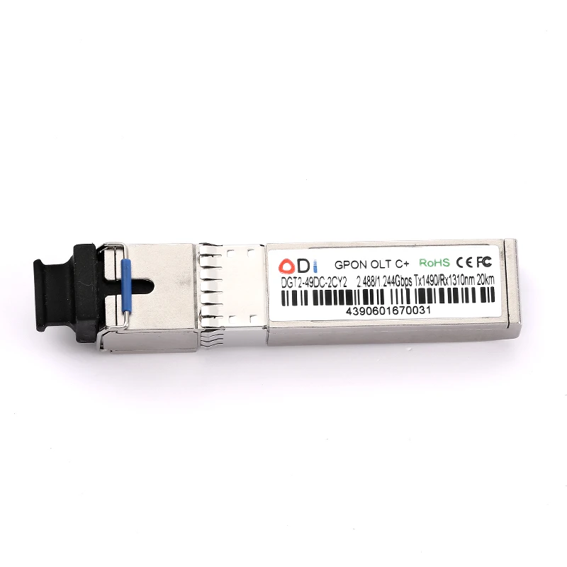 SFP GPON OLT C+ Optical Module 2.5Gbps 3-7dBm gpon olt ont sfp fiber optic router Distance 20Km20KM TX1490nm/RX1310nm | Компьютеры и