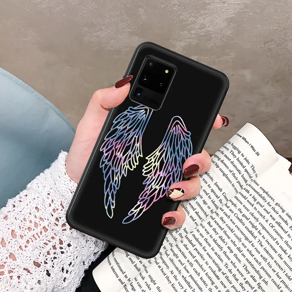 hot Angel wings Phone Case For Samsung Galaxy Note S 8 9 10 20 Plus E Lite Uitra black Cover Pretty Prime Tpu Cell Trend Coque
hot Angel wings Phone Case For Samsung Galaxy Note S 8 9 10 20 Plus E Lite Uitra black Cover Pretty Prime Tpu Cell Trend Coque