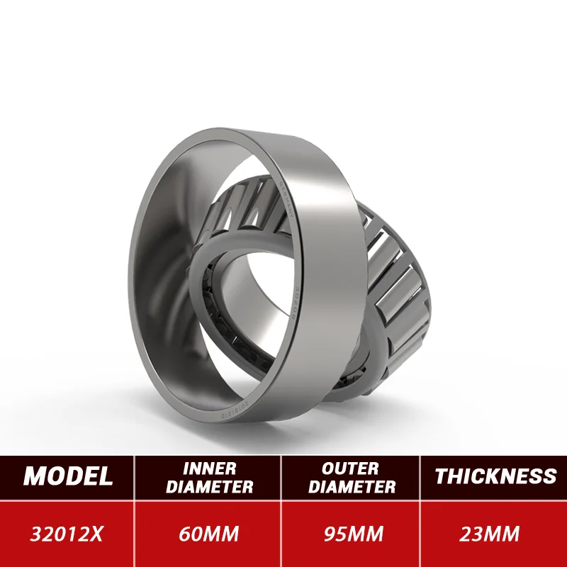 Taper Roller Bearing 32012X High-Carbon Steel Rolamento Inner Diameter60mm Outer Diameter95mm Thickness23mm Bearings
Taper Roller Bearing 32012X High-Carbon Steel Rolamento Inner Diameter60mm Outer Diameter95mm Thickness23mm Bearings