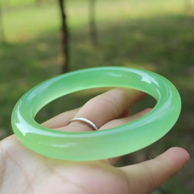Natural Agate Green Jade Bangle Hand-carved Jade Bracelet Real Green Jade Bangles Jadeite Jade Jewelry Bracelets For Women
Natural Agate Green Jade Bangle Hand-carved Jade Bracelet Real Green Jade Bangles Jadeite Jade Jewelry Bracelets For Women