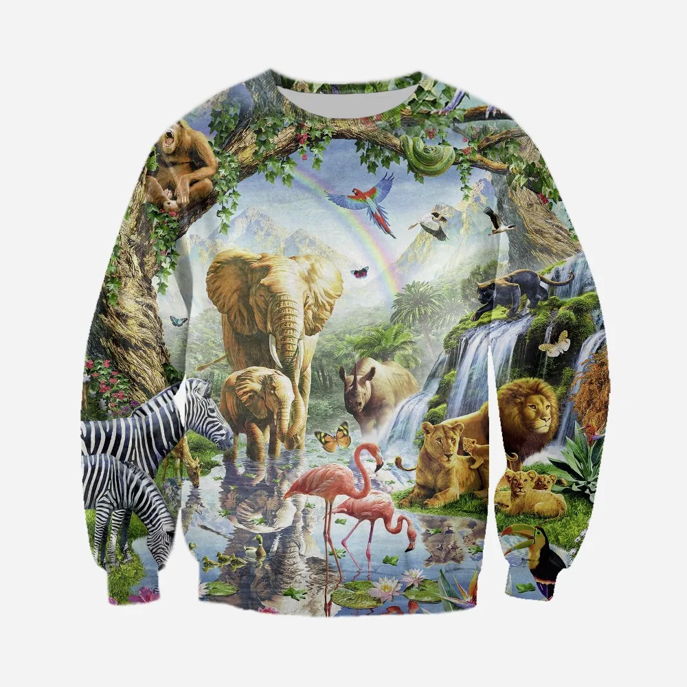 Holiday Sweater Harajuku Leisure 3D Printing Animal World Men's and Women's Sweater Fashion Long Sleeve Top Casual Pullover 7XL
Holiday Sweater Harajuku Leisure 3D Printing Animal World Men's and Women's Sweater Fashion Long Sleeve Top Casual Pullover 7XL