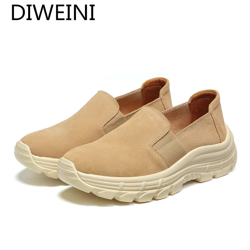 2021 Autumn Fashion Platform Shoes Woman Non-slip Solid Color Women's Shoes Comfortable Casual Shoes Breathable Soft-soled Shoes
2021 Autumn Fashion Platform Shoes Woman Non-slip Solid Color Women's Shoes Comfortable Casual Shoes Breathable Soft-soled Shoes