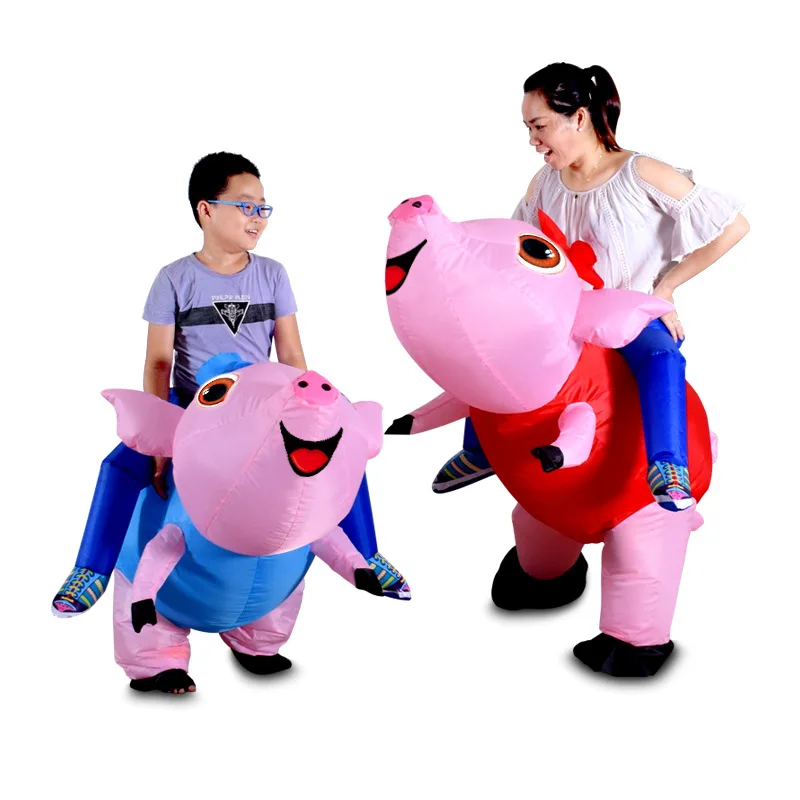 Parent-Kid Adult Inflatable Costumes Kids Animal Pig Halloween Cosplay Costume Carry Me Halfbody Party Role Play Blow Up Disfraz
Parent-Kid Adult Inflatable Costumes Kids Animal Pig Halloween Cosplay Costume Carry Me Halfbody Party Role Play Blow Up Disfraz