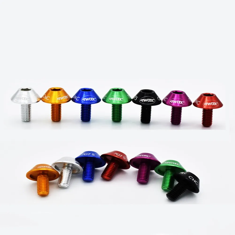 2pcs Bicycle Accessories Bottle Cage Holder Screws Aluminum Alloy M5*12 Mountain Bike Accessories For Cycling Spare Screws Parts
2pcs Bicycle Accessories Bottle Cage Holder Screws Aluminum Alloy M5*12 Mountain Bike Accessories For Cycling Spare Screws Parts