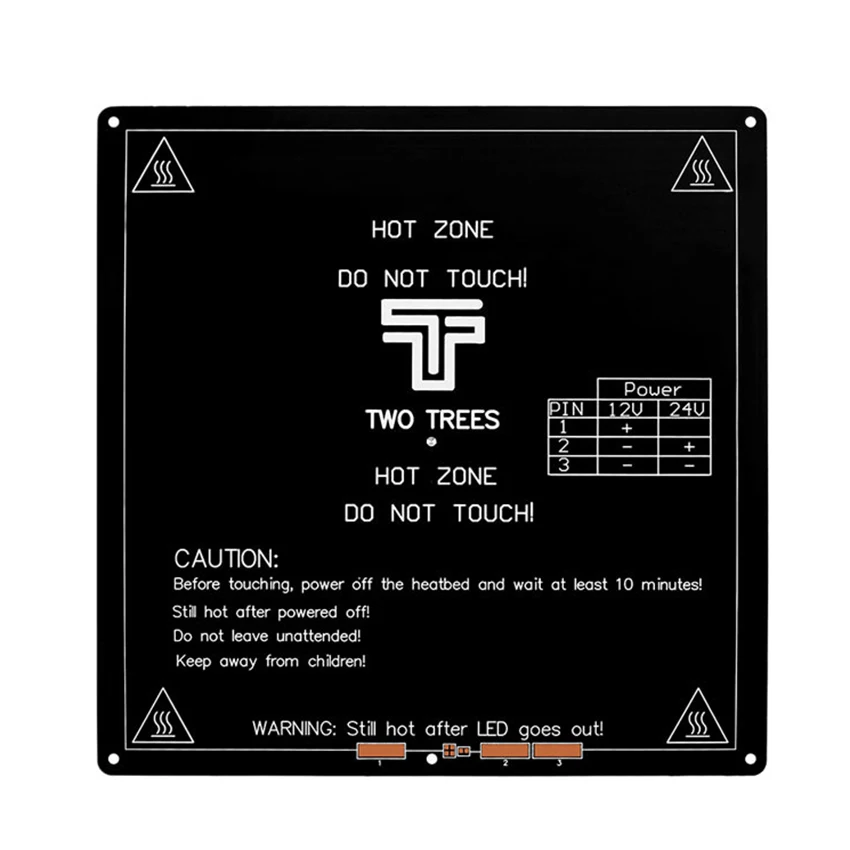 3D Printer Heated Bed MK3 Aluminum Substrate Hot Bed Printer Parts Accessories, Counterbore 3D Printer Heatbed 220*220*3mm
3D Printer Heated Bed MK3 Aluminum Substrate Hot Bed Printer Parts Accessories, Counterbore 3D Printer Heatbed 220*220*3mm