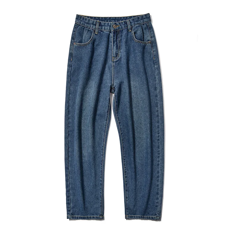 Retro Wide legs Jeans Men's Fashion Solid Color Casual Straight Jean Pants Men Streetwear Hip Hop Denim Trousers Mens M-3XL
Retro Wide legs Jeans Men's Fashion Solid Color Casual Straight Jean Pants Men Streetwear Hip Hop Denim Trousers Mens M-3XL