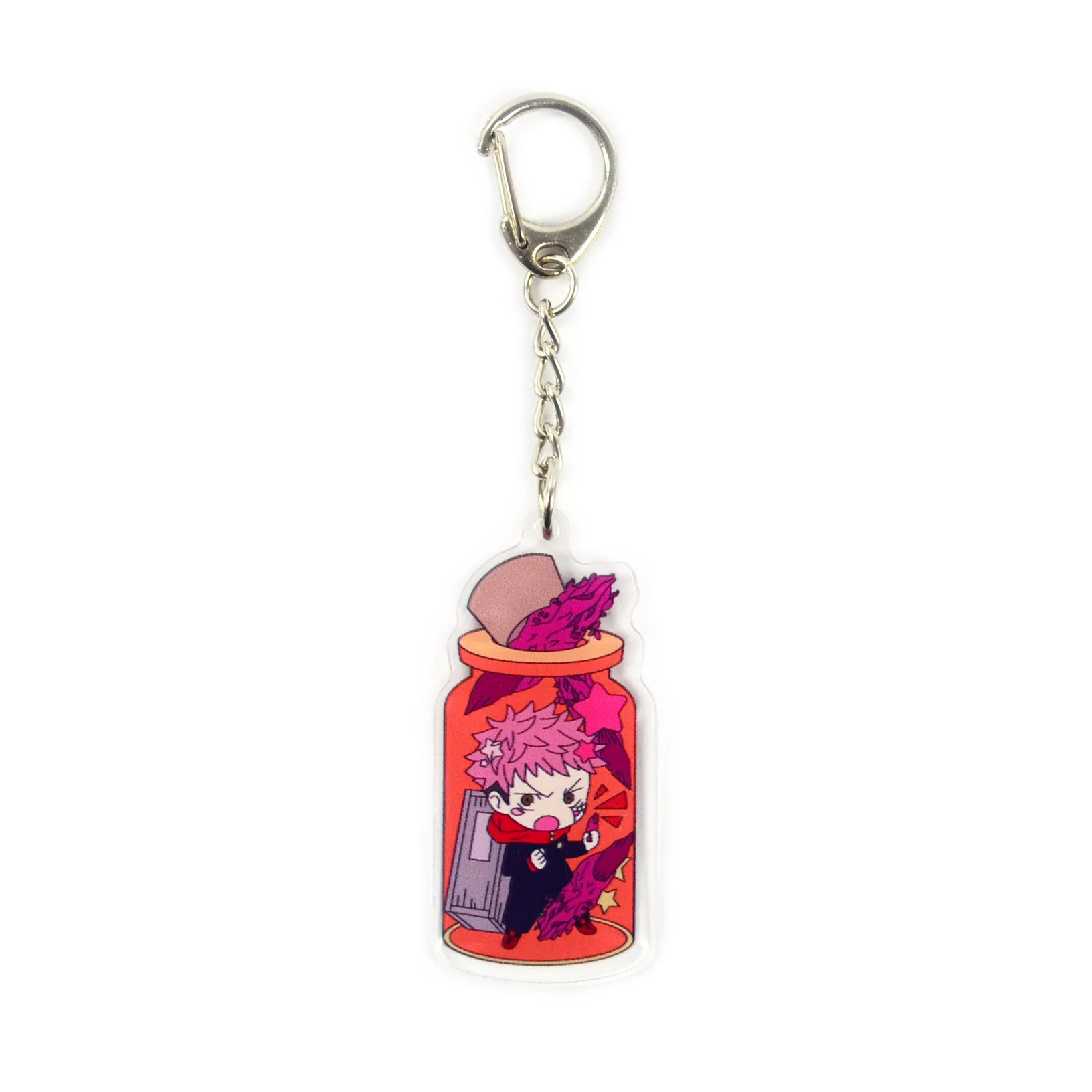 Anime Keychain Jujutsu Kaisen Acrylic Comic Fushiguro Megumi Gojo Satoru Man Keyring Fans Gift For Women Accessories Bag Trinket
Anime Keychain Jujutsu Kaisen Acrylic Comic Fushiguro Megumi Gojo Satoru Man Keyring Fans Gift For Women Accessories Bag Trinket