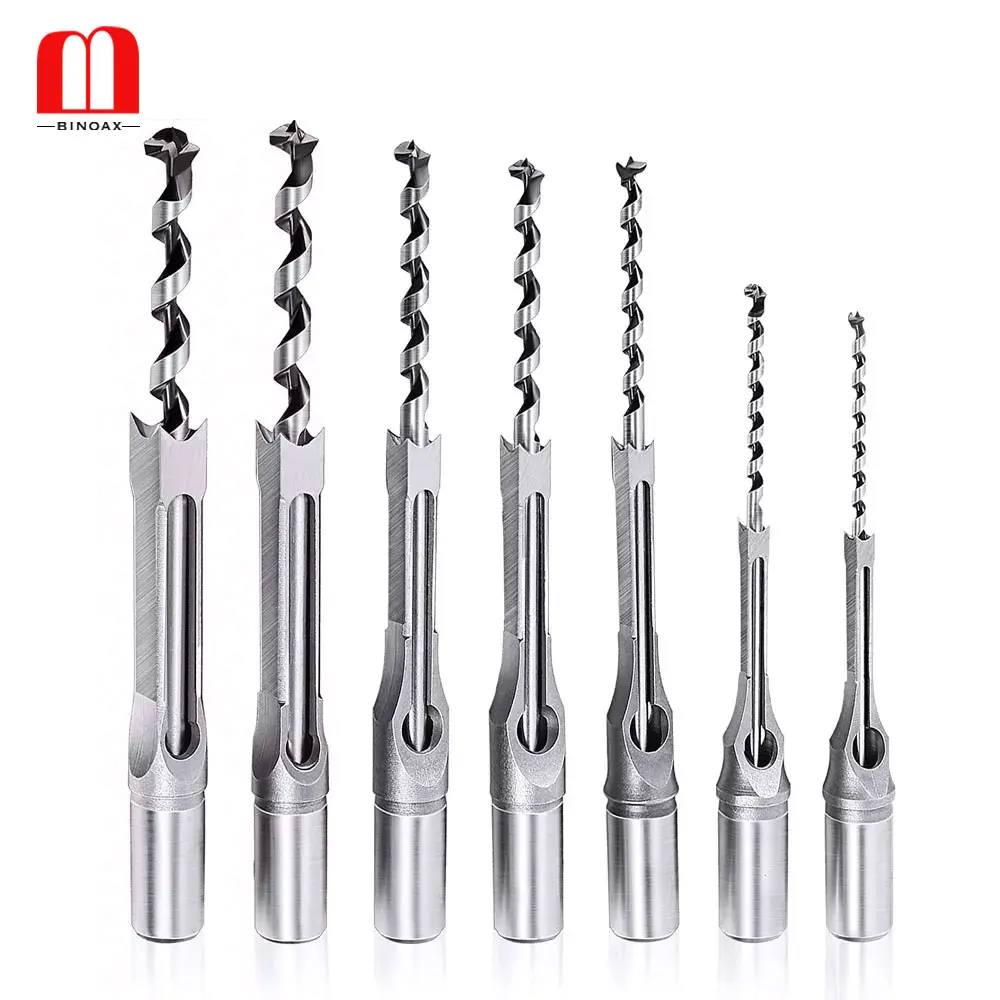 6/7 Pcs Square Hole Saw Drill Bits Woodworking Hole Wood Mortising Chisel Set Mortise Chisel Bit Kit Tool Set 6/8/9.5/12.7/15/16
6/7 Pcs Square Hole Saw Drill Bits Woodworking Hole Wood Mortising Chisel Set Mortise Chisel Bit Kit Tool Set 6/8/9.5/12.7/15/16