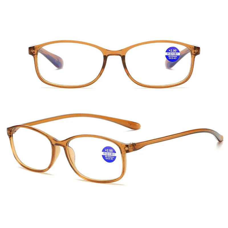 TR90 Ultralight Women Men Reading Glasses Anti-blue Light Presbyopic Eyewear Female Male Reader Eyeglasses Diopter +1.0 To 3.5
TR90 Ultralight Women Men Reading Glasses Anti-blue Light Presbyopic Eyewear Female Male Reader Eyeglasses Diopter +1.0 To 3.5