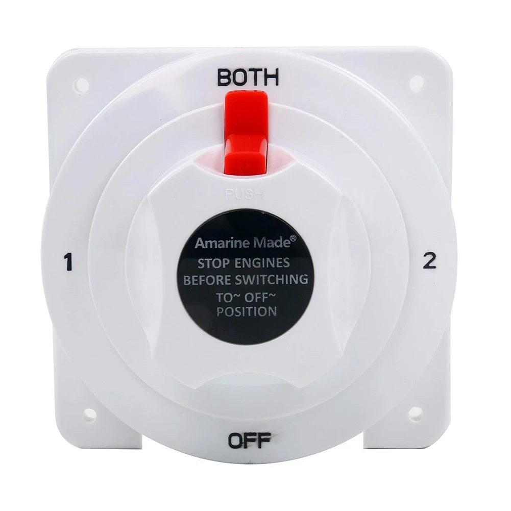 12V To 36V Small Easy Install Auto Interior RV Replacement Marine Yacht Anticreeping Battery Selector Switch Boat Power Off
12V To 36V Small Easy Install Auto Interior RV Replacement Marine Yacht Anticreeping Battery Selector Switch Boat Power Off