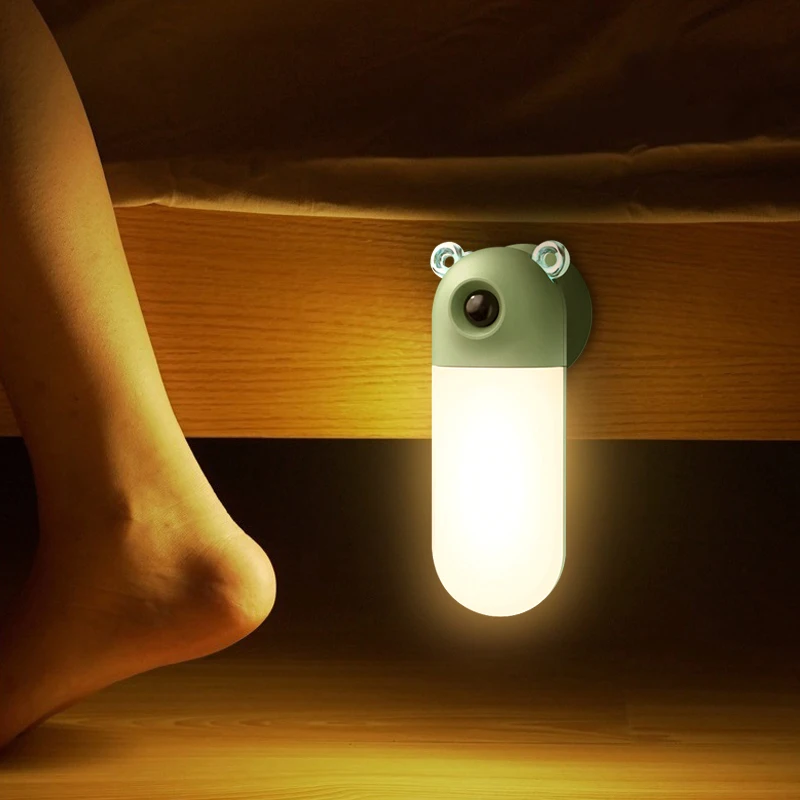 PIR Motion Sensor LED Night Lights Wireless USB Rechargeable Rotatable Night Lamp for Cabinet Emergency corridor lighting
PIR Motion Sensor LED Night Lights Wireless USB Rechargeable Rotatable Night Lamp for Cabinet Emergency corridor lighting