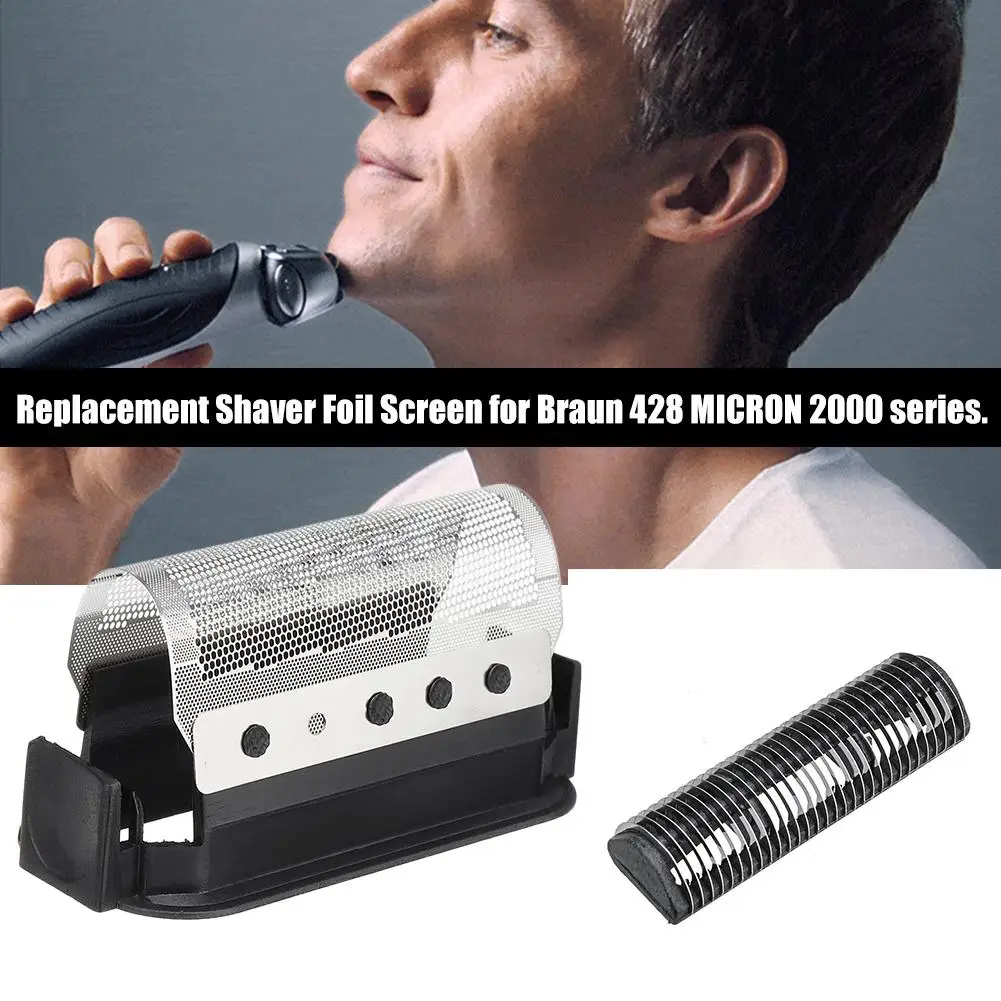 For Braun 428 Micron 2000 Shaver Replacement Foil Cutter 2501 2505 2514 2515 Shaver Electric Razor ShaverR Eplace Cutter Head
For Braun 428 Micron 2000 Shaver Replacement Foil Cutter 2501 2505 2514 2515 Shaver Electric Razor ShaverR Eplace Cutter Head