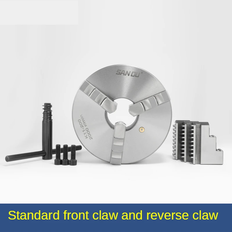 3 inch 3 Jaw K11-80 Mini LATHE Chuck Self-Centering K11 80 80mm with Wrench & Screws Hardened Steel for Drilling Milling Machine
3 inch 3 Jaw K11-80 Mini LATHE Chuck Self-Centering K11 80 80mm with Wrench & Screws Hardened Steel for Drilling Milling Machine