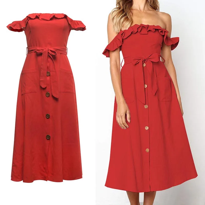 Summer Dress Women Sexy Off Shoulder Ruffles Backless Bodycon 2019 Female Casual Party Black Long Dresses Women Vestido Festa
Summer Dress Women Sexy Off Shoulder Ruffles Backless Bodycon 2019 Female Casual Party Black Long Dresses Women Vestido Festa