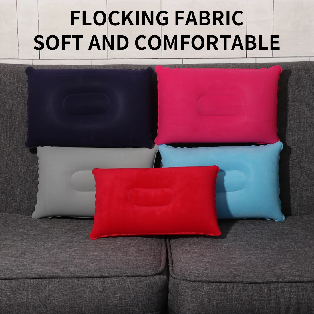 Pillow Portable Ultralight Inflatable Pillows Camping Sleep Cushion Travel Hiking Beach Car Head Rest Camp Gears Flocking Pillow
Pillow Portable Ultralight Inflatable Pillows Camping Sleep Cushion Travel Hiking Beach Car Head Rest Camp Gears Flocking Pillow