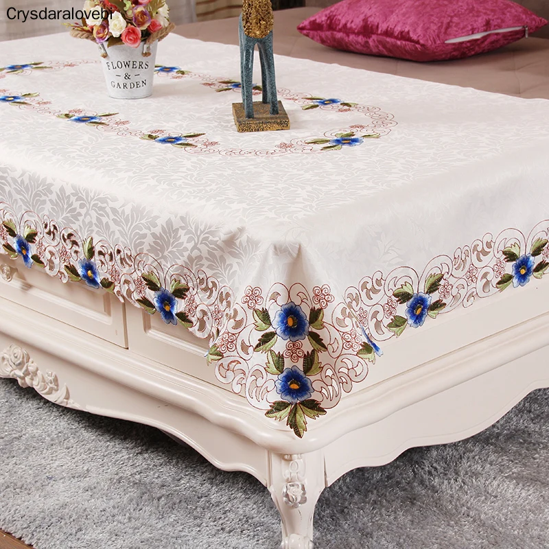 Home hotel dining wedding White Red Table Cloth with Lace Embroidered Floral Rectangular Tablecloth to table covers
Home hotel dining wedding White Red Table Cloth with Lace Embroidered Floral Rectangular Tablecloth to table covers