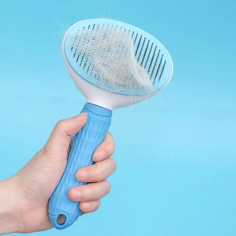 Cat Flea Comb Brush Hair Removal Grooming Comb for Dogs Cats Grooming Toll Automatic Hair Brush Trimmer Pet Products
Cat Flea Comb Brush Hair Removal Grooming Comb for Dogs Cats Grooming Toll Automatic Hair Brush Trimmer Pet Products