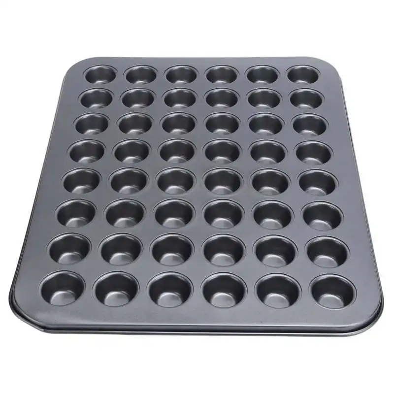 Cooking Accessory 48‑Cup Durable Mini Practical Cupcake Baking Mould Non‑Stick for Home Cake Shop
Cooking Accessory 48‑Cup Durable Mini Practical Cupcake Baking Mould Non‑Stick for Home Cake Shop