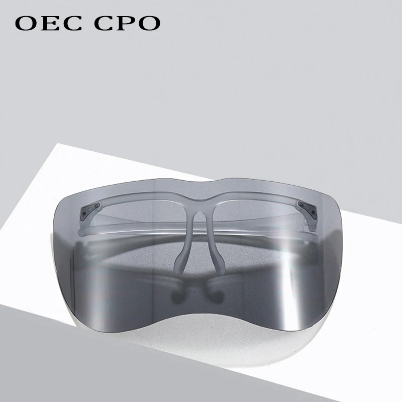 OEC CPO Big Frame One piece Sunglasses Women Oversized Goggle Men Sunglasses Vintage Shades Windproof Mask Glasses Female O722
OEC CPO Big Frame One piece Sunglasses Women Oversized Goggle Men Sunglasses Vintage Shades Windproof Mask Glasses Female O722