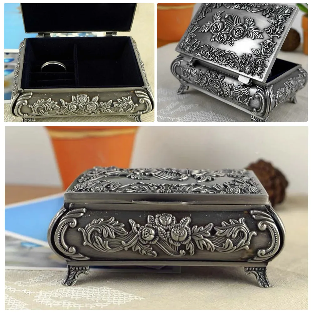 Vintage European Style Handmade Box Organizer Jewelry Bracelet Pearl Case Zinc Alloy Wedding Gifts Storage Box
Vintage European Style Handmade Box Organizer Jewelry Bracelet Pearl Case Zinc Alloy Wedding Gifts Storage Box