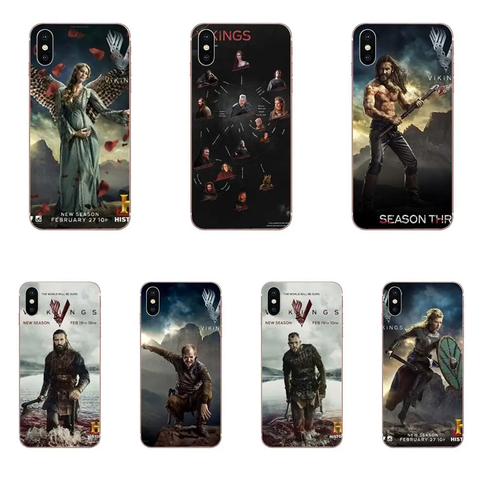 ТПУ протектор ТВ Vikings Сезон 3 постер для Sony Xperia Z Z1 Z2 Z3 Z4 Z5 compact Mini M2 M4 M5 T3 E3 E5 XA XA1 XZ Premium