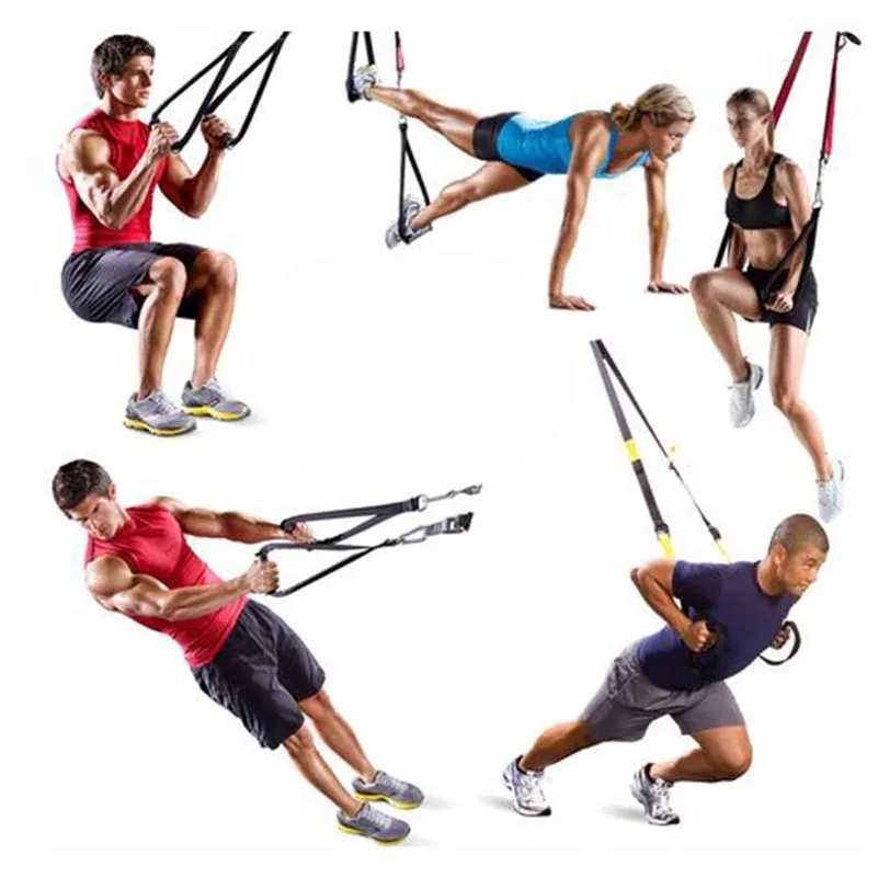 High Quality Exercise Resistance Bands Set Hanging Training Straps Workout Sport Home Fitness Equipments Spring Exerciser
High Quality Exercise Resistance Bands Set Hanging Training Straps Workout Sport Home Fitness Equipments Spring Exerciser