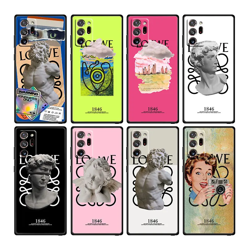 Love fashion we Soft Shockproof Black Phone Case For Samsung Galaxy Note 20 Ultra 10 Plus 5G M62 M60S M52 Capa
Love fashion we Soft Shockproof Black Phone Case For Samsung Galaxy Note 20 Ultra 10 Plus 5G M62 M60S M52 Capa