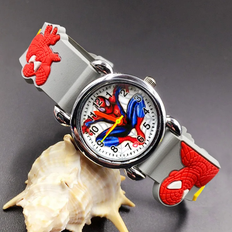 Мультяшные симпатичные стильные детские наручные часы для детей студентов