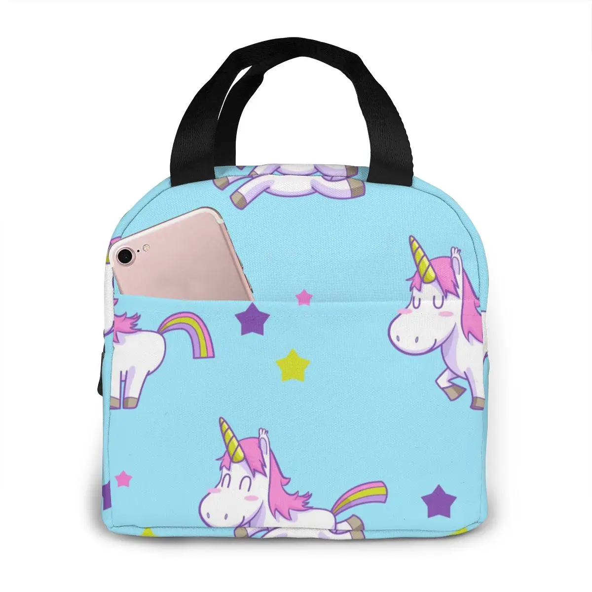 Portable Lunch Bag Unicorn Patern (1) Thermal Insulated Lunch Box Tote Cooler Bag Bento Pouch Lunch Container Food Storage Bag
Portable Lunch Bag Unicorn Patern (1) Thermal Insulated Lunch Box Tote Cooler Bag Bento Pouch Lunch Container Food Storage Bag
