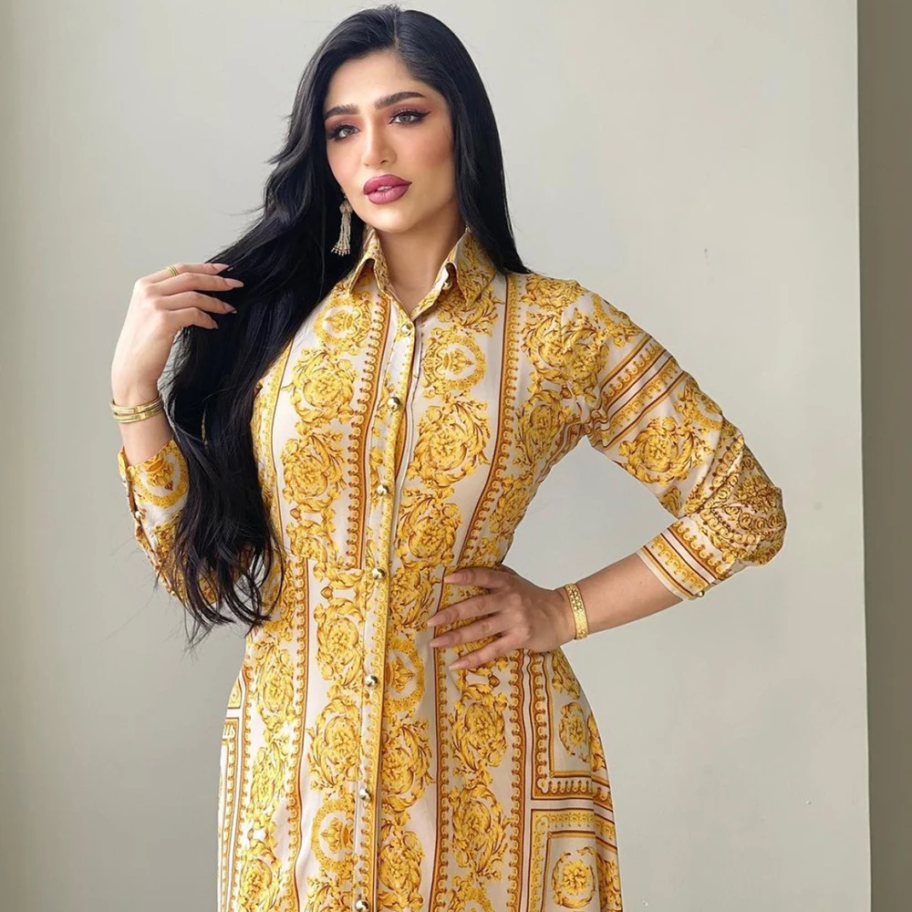 FridayIn Autumn New Fashion Women Clothes Turn-off Collar Arabian Long Skirt Bohemia Embroidery Long-sleeved Muslim Dress JUBBAH
FridayIn Autumn New Fashion Women Clothes Turn-off Collar Arabian Long Skirt Bohemia Embroidery Long-sleeved Muslim Dress JUBBAH